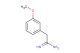 2-(3-methoxyphenyl)ethanimidamide