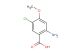 2-amino-5-chloro-4-methoxybenzoic acid