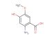 2-amino-4-hydroxy-5-methoxybenzoic acid