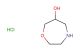 1,4-oxazepan-6-ol hydrochloride