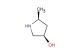 (3R,5S)-5-methylpyrrolidin-3-ol
