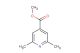 methyl 2,6-dimethylpyridine-4-carboxylate