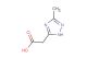 2-(3-methyl-1H-1,2,4-triazol-5-yl)acetic acid