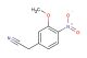 2-(3-methoxy-4-nitrophenyl)acetonitrile