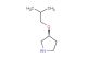 (3S)-3-(2-methylpropoxy)pyrrolidine