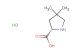 (2S)-4,4-dimethylpyrrolidine-2-carboxylic acid hydrochloride