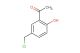 1-[5-(chloromethyl)-2-hydroxyphenyl]ethan-1-one
