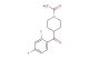 1-[4-(2,4-difluorobenzoyl)piperidin-1-yl]ethan-1-one