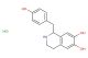 1-[(4-hydroxyphenyl)methyl]-1,2,3,4-tetrahydroisoquinoline-6,7-diol hydrochloride