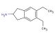 5,6-diethyl-2,3-dihydro-1H-inden-2-amine