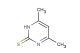4,6-dimethyl-1,2-dihydropyrimidine-2-thione