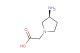 2-[(3S)-3-aminopyrrolidin-1-yl]acetic acid