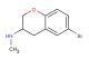 6-bromo-N-methyl-3,4-dihydro-2H-1-benzopyran-3-amine