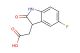 2-(5-fluoro-2-oxo-2,3-dihydro-1H-indol-3-yl)acetic acid