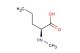 (2S)-2-(methylamino)pentanoic acid