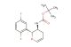 tert-butyl N-[(2R,3S)-2-(2,5-difluorophenyl)-3,4-dihydro-2H-pyran-3-yl]carbamate
