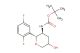 tert-butyl N-[(2R,3S)-2-(2,5-difluorophenyl)-5-hydroxyoxan-3-yl]carbamate