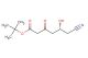 tert-butyl (5R)-6-cyano-5-hydroxy-3-oxohexanoate