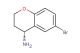 (4R)-6-bromo-3,4-dihydro-2H-1-benzopyran-4-amine