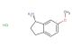 (1S)-6-methoxy-2,3-dihydro-1H-inden-1-amine hydrochloride