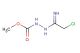 N'-(2-chloroethanimidoyl)methoxycarbohydrazide