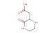 2-(3-oxopiperazin-2-yl)acetic acid