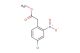 methyl 2-(4-chloro-2-nitrophenyl)acetate