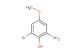 2-amino-6-bromo-4-methoxyphenol
