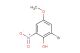 2-bromo-4-methoxy-6-nitrophenol