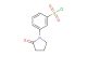 3-(2-oxopyrrolidin-1-yl)benzene-1-sulfonyl chloride