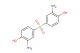 2-amino-4-(3-amino-4-hydroxybenzenesulfonyl)phenol