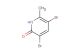 3,5-dibromo-6-methyl-1,2-dihydropyridin-2-one