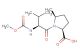 (2S,5S)-1-[(2S)-2-[(methoxycarbonyl)amino]-3-methylbutanoyl]-5-methylpyrrolidine-2-carboxylic acid
