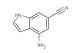4-amino-1H-indole-6-carbonitrile