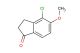 4-chloro-5-methoxy-2,3-dihydro-1H-inden-1-one