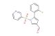 5-(2-fluorophenyl)-1-(pyridine-3-sulfonyl)-1H-pyrrole-3-carbaldehyde