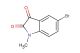 5-bromo-1-methyl-2,3-dihydro-1H-indole-2,3-dione