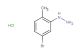 (5-bromo-2-methylphenyl)hydrazine hydrochloride
