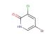 5-bromo-3-chloro-1,2-dihydropyridin-2-one