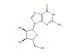 2-amino-9-[(2R,3R,4S,5R)-3,4-dihydroxy-5-(hydroxymethyl)oxolan-2-yl]-6,9-dihydro-1H-purine-6-thione