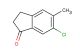6-chloro-5-methyl-2,3-dihydro-1H-inden-1-one