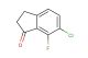 6-chloro-7-fluoro-2,3-dihydro-1H-inden-1-one