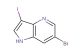 6-bromo-3-iodo-1H-pyrrolo[3,2-b]pyridine
