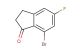 7-bromo-5-fluoro-2,3-dihydro-1H-inden-1-one