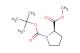 1-tert-butyl 2-methyl (2R)-pyrrolidine-1,2-dicarboxylate