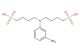 4-[(3-methylphenyl)(4-sulfobutyl)amino]butane-1-sulfonic acid