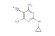 4,6-diamino-2-(cyclopropylamino)pyrimidine-5-carbonitrile