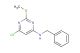 N-benzyl-6-chloro-2-(methylthio)pyrimidin-4-amine