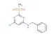 N-benzyl-6-chloro-2-(methylsulfonyl)pyrimidin-4-amine