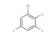 1-chloro-2,3,5-triiodobenzene